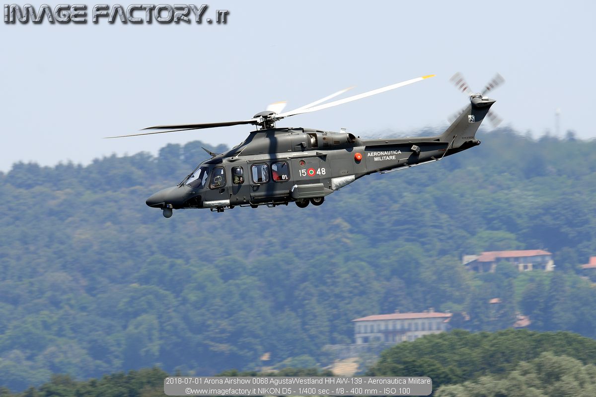 2018-07-01 Arona Airshow 0068 AgustaWestland HH AW-139 - Aeronautica Militare
